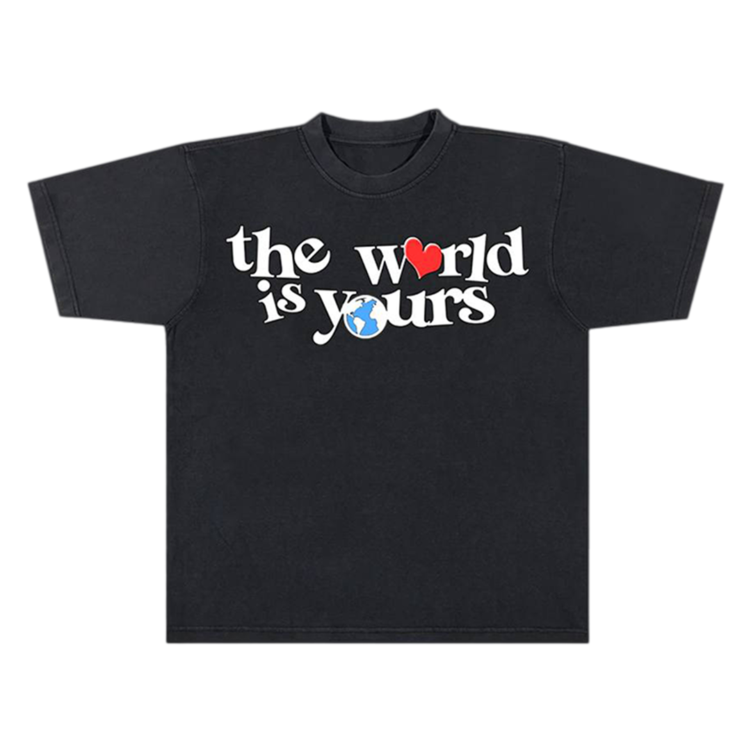 WORLD IS YOURS BLACK TEE