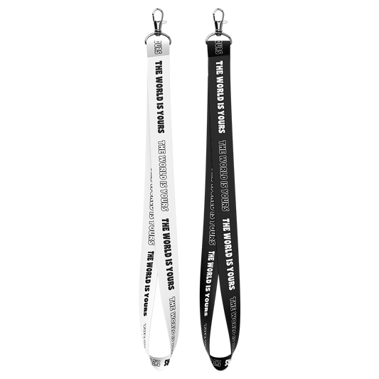 THE WORLD IS YOURS LANYARDS