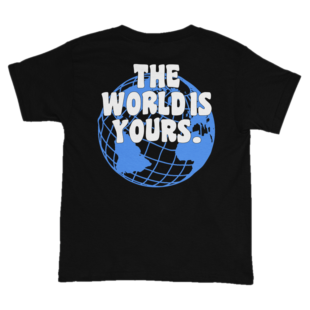 The World Is Yours Black Tee